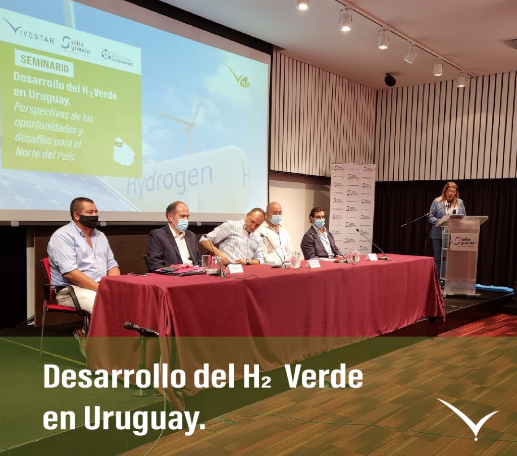 El pasado jueves 17 de marzo se llevó a cabo el seminario sobre «Desarrollo del H2 Verde en Uruguay. Perspectivas ...